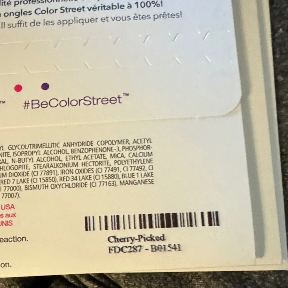 Retired Color Street Nail Polish Strips - Purple, Pink, Blue Collection - Picture 5 of 9